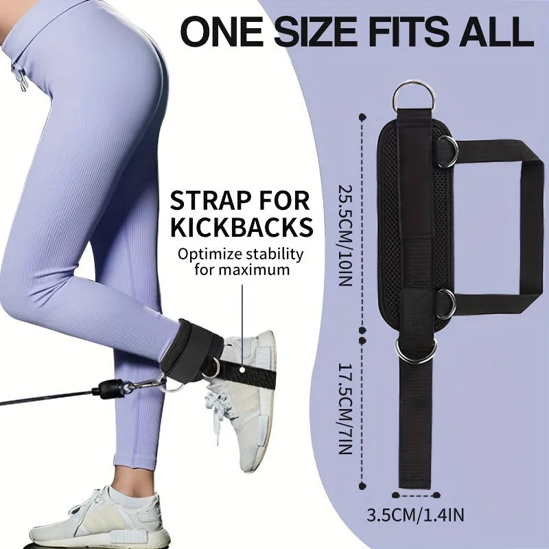Padded Ankle Cable Cuffs
